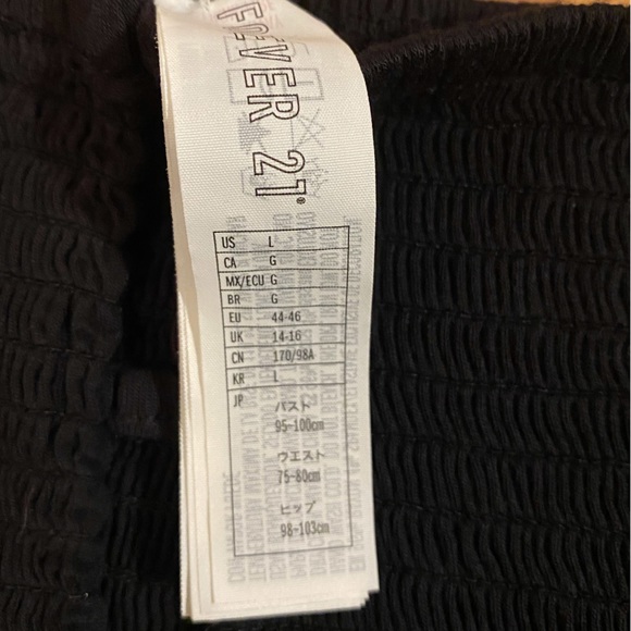 Forever 21 strapless bra with opening down the middle-size L - Picture 4 of 5